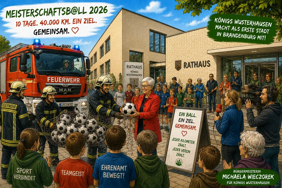 Meisterschaftsball Kick-off in Königs Wusterhausen